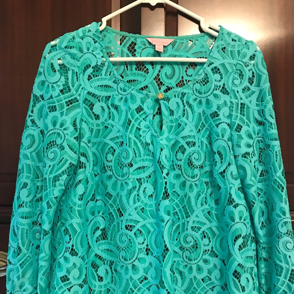 Lace Lilly Pulitzer top